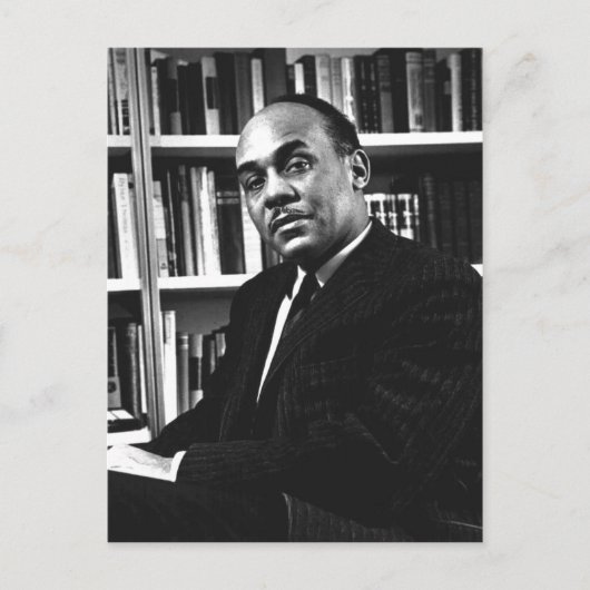 説明Ralph Ellison 、作家とprofe ポストカード (正面)