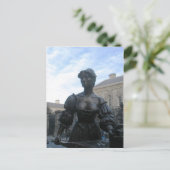 説明Statude de Molly Malone Molly Malone st ポストカード (スタンド正面)