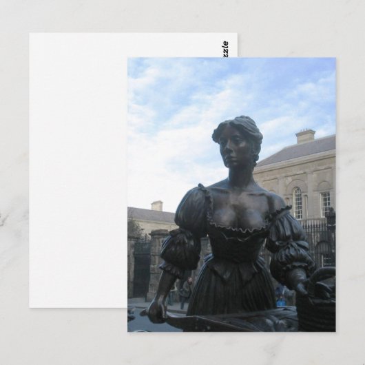 説明Statude de Molly Malone Molly Malone st ポストカード (正面/裏面)