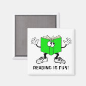 「読おもしろいだ」 冷蔵庫用マグネット広場 マグネット (正面/裏面)