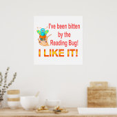 読おもしろい ポスター (キッチン)