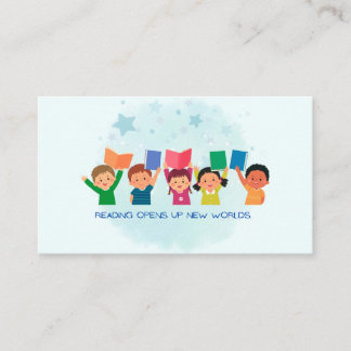 読が新しい世界を開く 名刺