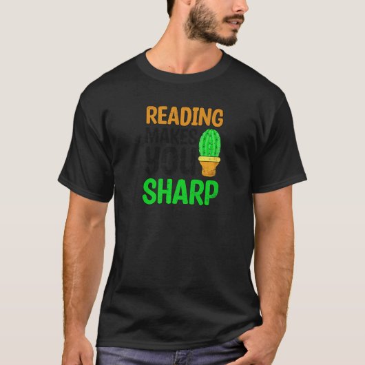 読が鋭いエラ先生 Tシャツ (正面)