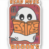 読その他の図書室の幽霊読のハロウィーン シール (正面)
