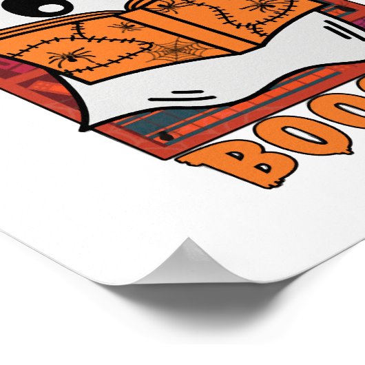 読その他の図書室の幽霊読のハロウィーン ポスター (角)