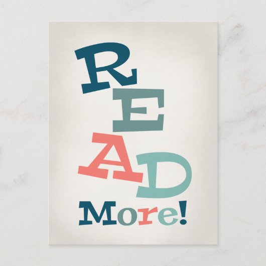 読その他 – レトロカラフル読の ポストカード (正面)