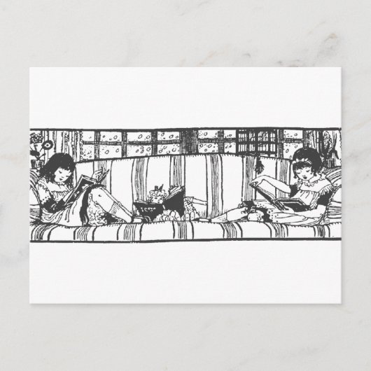 読とドリー ポストカード (正面)