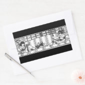 読とドリー 長方形シール (封筒)