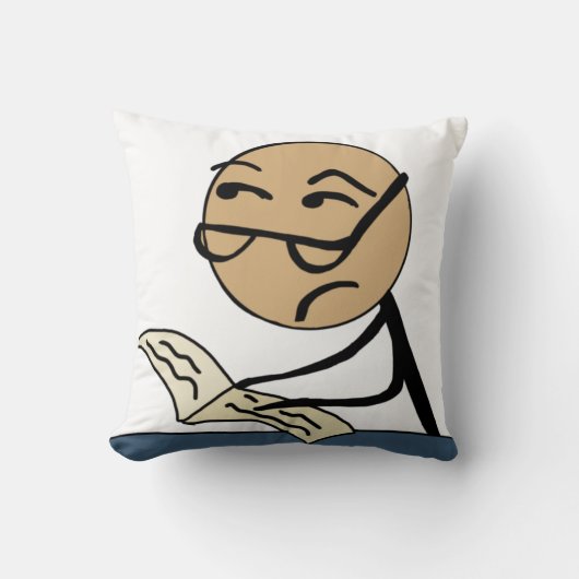 読と批判 クッション (正面)