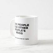 読のおもしろマグカップ コーヒーマグカップ (正面左)