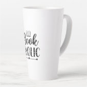 読のアートブックアホリック カフェラテマグ (右アングル)