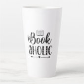 読のアートブックアホリック カフェラテマグ (正面)