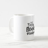 読のア熱狂するート コーヒーマグカップ (正面左)