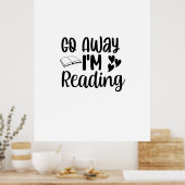 読のア遠くにート行読く ポスター (キッチン)