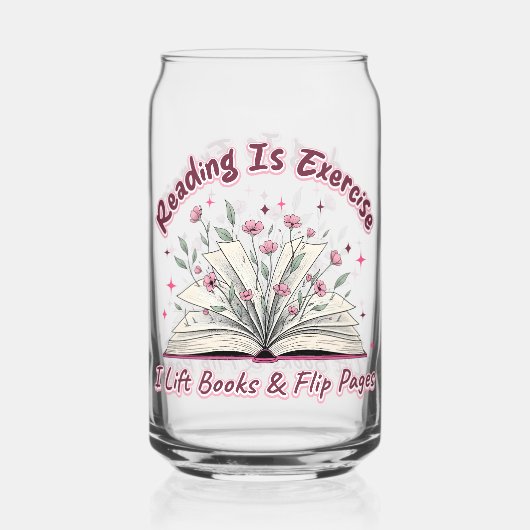 読のエクササイズ.... ガラス缶 (正面)