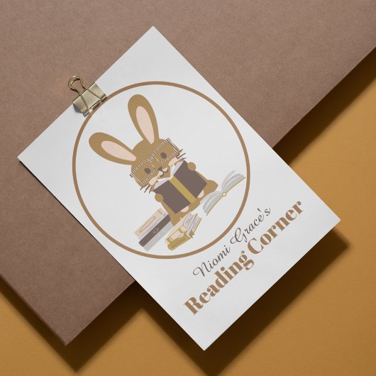 読のコーナー動物をテーマにしたブックノックポスター フォトプリント