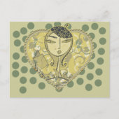 読のファッションTシャツとギフト ポストカード (正面)