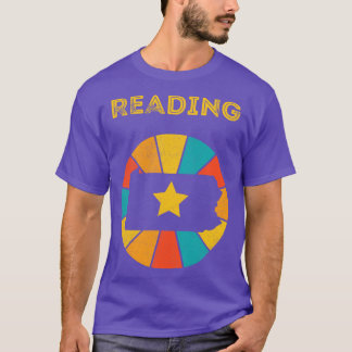 読のペンシルバニアヴィンテージ動揺して記念品1 Tシャツ