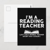読の先生 – 私はAの読先生 ポストカード (正面/裏面)