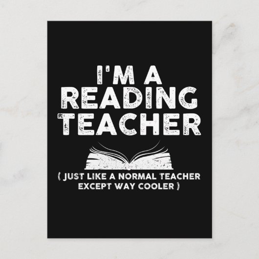 読の先生 – 私はAの読先生 ポストカード (正面)