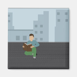 読の少年 – 磁石