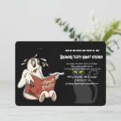 読の幽霊ストーリーパーティー、ハロウィーン 招待状 (スタンド正面)