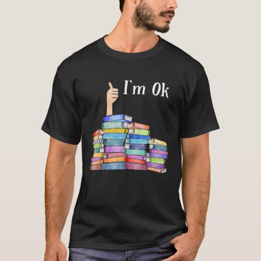 読の本好きI'm Ok National Book Lovers Da Tシャツ (正面)