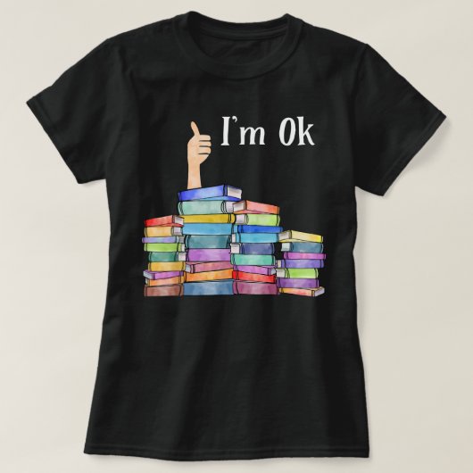 読の本好きI'm Ok National Book Lovers Da Tシャツ (デザイン正面)