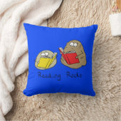 読の石おもしろい本枕 クッション (ブランケット)