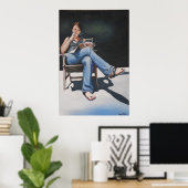 読の転が石 ポスター (ホームオフィス)