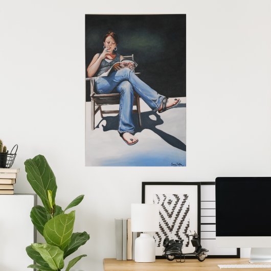 読の転が石 ポスター (ホームオフィス)