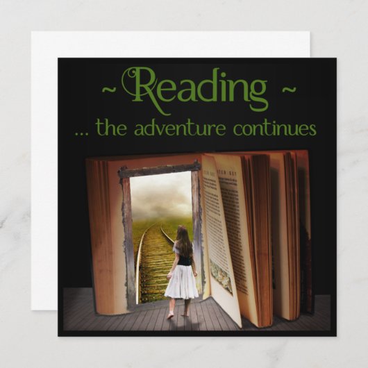 読の、冒険は続く (正面/裏面)