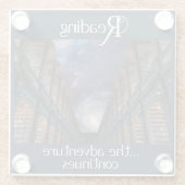 読の、冒険は続く ガラスコースター (裏面)