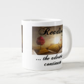 読の、冒険は続く ジャンボコーヒーマグカップ (正面右)