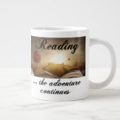 読の、冒険は続く ジャンボコーヒーマグカップ (右)