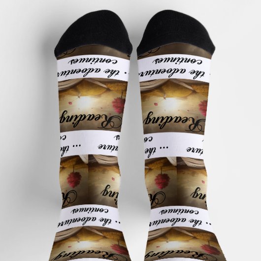 読の、冒険は続く ソックス (上部)