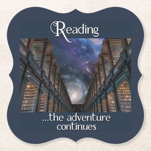 読の、冒険は続く ペーパーコースター (正面)