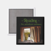 読の、冒険は続く マグネット (正面/裏面)