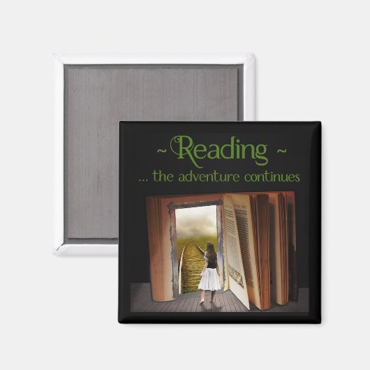 読の、冒険は続く マグネット (正面/裏面)