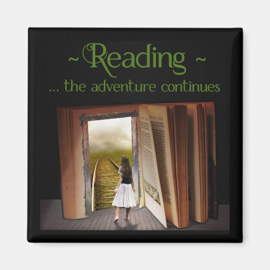 読の、冒険は続く マグネット (正面)