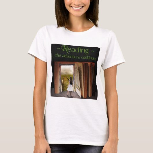 読の、冒険は続く Tシャツ (正面)