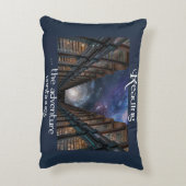 読の…冒険は装飾的な櫛を続ける アクセントクッション (裏面(縦))