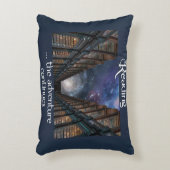 読の…冒険は装飾的な櫛を続ける アクセントクッション (正面(垂直))