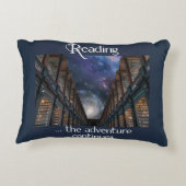 読の…冒険は装飾的な櫛を続ける アクセントクッション (裏面)