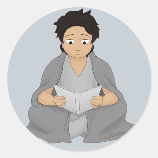 読の：唯一の脱出 ラウンドシール (正面)