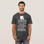 読のHumans Install Software into Brains Tシャツ (正面フル)