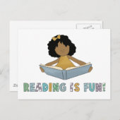 読はおもしろいだ！ ポストカード (正面/裏面)