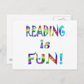 読はおもしろい ポストカード (正面/裏面)