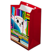 読はおもしろい ミディアムペーパーバッグ (正面アングル)