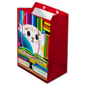 読はおもしろい ミディアムペーパーバッグ (裏面アングル)